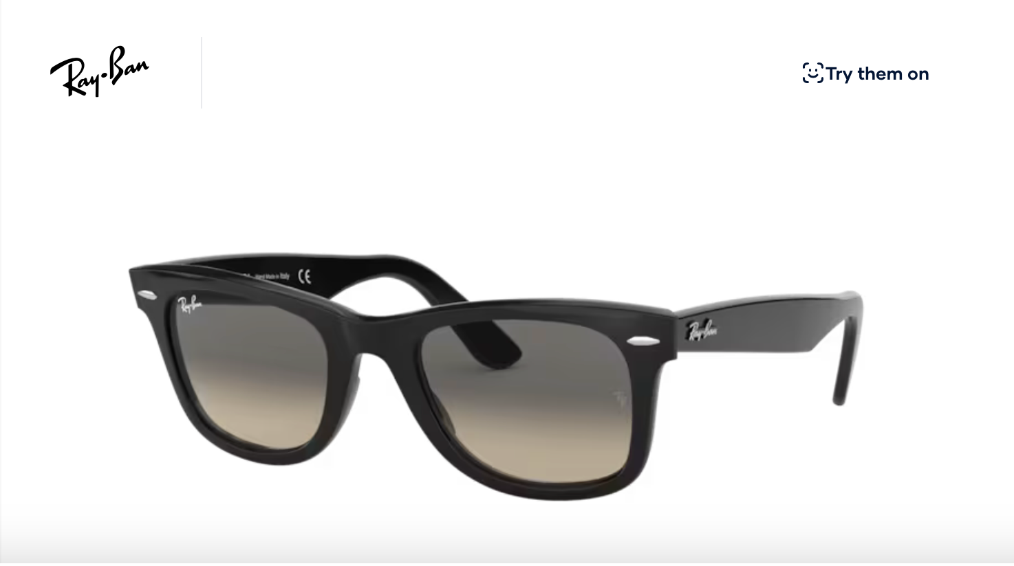 Ray-Ban Wayfarer Classic — Black